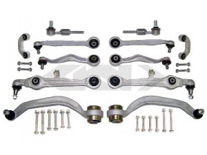SPIDAN 40012 pakabos komplektas 
 Ašies montavimas/vairavimo mechanizmas/ratai -> Valdymo svirtis/pasukamosios svirties sujungimas -> Vairo trauklės (valdymo svirtis, išilginis balansyras, diago
4B0 419 811 B S3, 4B0 419 811 C S3