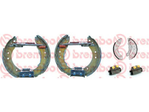 BREMBO K 24 016 stabdžių trinkelių komplektas 
 Techninės priežiūros dalys -> Papildomas remontas