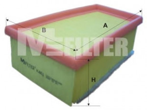 MFILTER K 461 oro filtras 
 Techninės priežiūros dalys -> Techninės priežiūros intervalai
16546-00QAA, 440 8341, 7 701 045 724