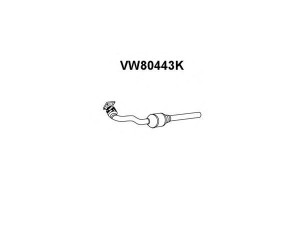 VENEPORTE VW80443K katalizatoriaus keitiklis 
 Išmetimo sistema -> Katalizatoriaus keitiklis
6K0253058KX