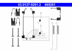 ATE 03.0137-9251.2 priedų komplektas, stabdžių trinkelės 
 Stabdžių sistema -> Būgninis stabdys -> Dalys/priedai
6920297
