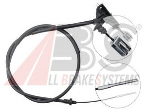A.B.S. K12761 trosas, stovėjimo stabdys 
 Stabdžių sistema -> Valdymo svirtys/trosai
4745P1, 4745P2