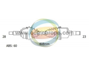 ODM-MULTIPARTS 18-273031 kardaninis velenas 
 Ratų pavara -> Kardaninis velenas
TOB000070, TOB000110, TOB100000