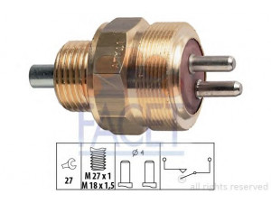 FACET 7.6147 jungiklis, atbulinės eigos žibintas 
 Elektros įranga -> Šviesų jungikliai/relės/valdymas -> Šviesų jungiklis/svirtis
93155716, A 001 545 34 14, A 003 545 16 14