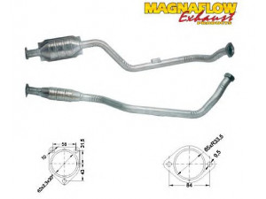 MAGNAFLOW 85040D katalizatoriaus keitiklis 
 Išmetimo sistema -> Katalizatoriaus keitiklis
2024902719