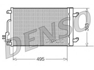 DENSO DCN13015 kondensatorius, oro kondicionierius 
 Oro kondicionavimas -> Kondensatorius
51708843, 51708843