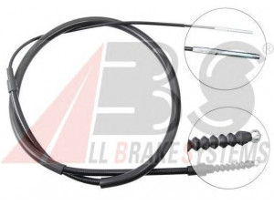 A.B.S. K11376 trosas, stovėjimo stabdys 
 Stabdžių sistema -> Valdymo svirtys/trosai
1H0609721A, 1H0711951B, 1H0711952C