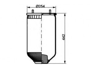 PE Automotive 084.100-11A dėklas, pneumatinė pakaba
4 284 3006 00