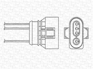 MAGNETI MARELLI 460000194010 lambda jutiklis 
 Išmetimo sistema -> Jutiklis/zondas
078 906 265 D, 078 906 265 D, 078 906 265 D