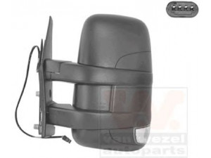 VAN WEZEL 2815801 išorinis veidrodėlis 
 Kėbulas -> Keleivių kabina -> Veidrodėlis
3800401