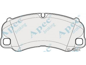 APEC braking PAD2018 stabdžių trinkelių rinkinys, diskinis stabdys
91835194603