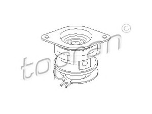 TOPRAN 103 015 variklio montavimas 
 Variklis -> Variklio montavimas -> Variklio montavimo rėmas
1H0 199 262J, 1H0 199 262L