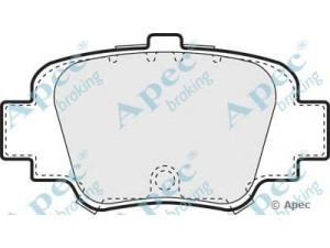 APEC braking PAD871 stabdžių trinkelių rinkinys, diskinis stabdys 
 Techninės priežiūros dalys -> Papildomas remontas
4406099B25, 4406099B85
