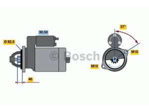 BOSCH 0 986 020 821 starteris 
 Elektros įranga -> Starterio sistema -> Starteris
23300 2J200, 23300 2J260, 23300 2J261