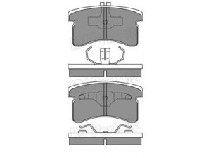IPS Parts IBD-1695 stabdžių trinkelių rinkinys, diskinis stabdys 
 Techninės priežiūros dalys -> Papildomas remontas
04491-87209, 0449187209, 449187217000