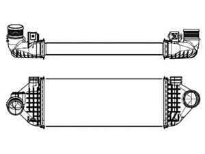 NRF 30321 tarpinis suslėgto oro aušintuvas, kompresorius 
 Variklis -> Oro tiekimas -> Įkrovos agregatas (turbo/superįkrova) -> Tarpinis suslėgto oro aušintuvas
1714385, 1721229, 1764318, BV619L440BA