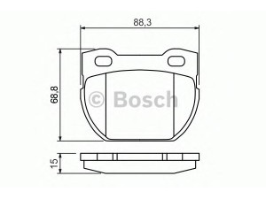 BOSCH 0 986 424 827 stabdžių trinkelių rinkinys, diskinis stabdys 
 Techninės priežiūros dalys -> Papildomas remontas
SFP 0002 50, STC 1601, SFP 0002 50