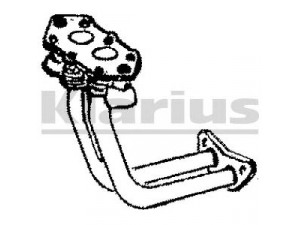 KLARIUS 110278 išleidimo kolektorius 
 Išmetimo sistema -> Išmetimo vamzdžiai
3452562, 34525626, 3452664, 34526640