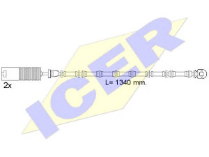 ICER 610391 E C įspėjimo kontaktas, stabdžių trinkelių susidėvėjimas 
 Stabdžių sistema -> Susidėvėjimo indikatorius, stabdžių trinkelės
34 35 1 164 372