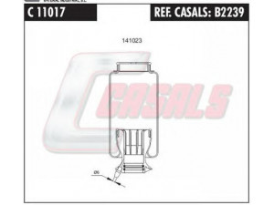 CASALS B2239 gofruotoji membrana, vairuotojo kabinos pakaba
1444016