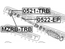 FEBEST MZRB-TRB remonto komplektas, vairo trauklės galas
5L8Z3A130AA, EC01-32-280A