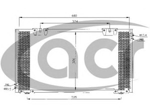 ACR 300306 kondensatorius, oro kondicionierius 
 Oro kondicionavimas -> Kondensatorius
8846020470, 8846020490