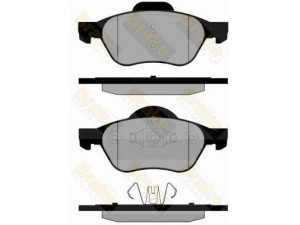 Brake ENGINEERING PA1836 stabdžių trinkelių rinkinys, diskinis stabdys 
 Techninės priežiūros dalys -> Papildomas remontas
410601237R, 7701209100, 7701209670