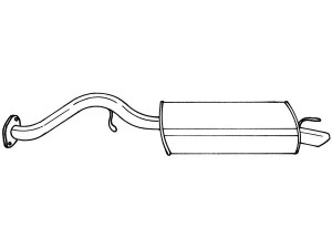 AKS DASIS SG65631 galinis duslintuvas
