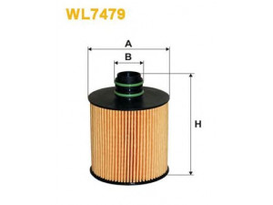 WIX FILTERS WL7479 alyvos filtras 
 Filtrai -> Alyvos filtras
55223416, 71754237, K68103969AA