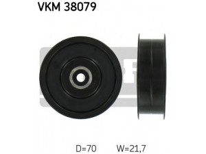 SKF VKM 38079 kreipiantysis skriemulys, V formos rumbuotas diržas 
 Diržinė pavara -> V formos rumbuotas diržas/komplektas -> Laisvasis/kreipiamasis skriemulys
272 202 04 19, 272 202 07 19, 272 202 14 19
