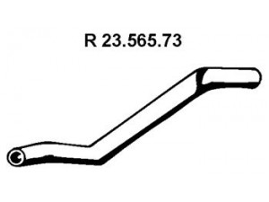 EBERSPÄCHER 23.565.73 išleidimo kolektorius 
 Išmetimo sistema -> Išmetimo vamzdžiai
112 492 08 04, 112 492 09 04