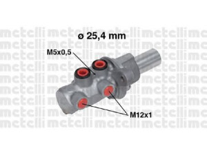 METELLI 05-0754 pagrindinis cilindras, stabdžiai 
 Stabdžių sistema -> Pagrindinis stabdžių cilindras
1433956, 1756265, 6C112K478BC