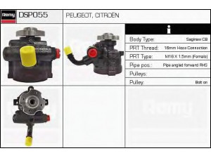 DELCO REMY DSP055 hidraulinis siurblys, vairo sistema 
 Vairavimas -> Vairo pavara/siurblys