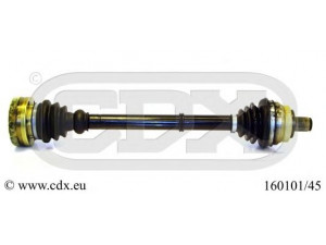 CDX 160101/45 kardaninis velenas 
 Ratų pavara -> Kardaninis velenas
443407271AM