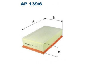 FILTRON AP139/6 oro filtras 
 Filtrai -> Oro filtras
5Q0129620C