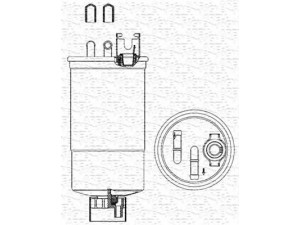 MAGNETI MARELLI 213908564000 kuro filtras