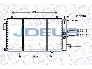 JDEUS 007E24 radiatorius, variklio aušinimas 
 Aušinimo sistema -> Radiatorius/alyvos aušintuvas -> Radiatorius/dalys
95636832