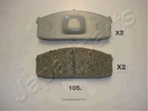 JAPANPARTS PA-105AF stabdžių trinkelių rinkinys, diskinis stabdys 
 Techninės priežiūros dalys -> Papildomas remontas
41060-41S86, 41060-41S87, 41060-D1426