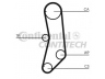 CONTITECH CT997 paskirstymo diržas 
 Techninės priežiūros dalys -> Papildomas remontas
46750865, 55203786, 55203786