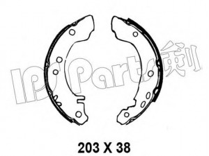 IPS Parts IBL-4010 stabdžių trinkelė 
 Stabdžių sistema -> Būgninis stabdys -> Stabdžių įdėklas/ trinkelė
44060-70J28
