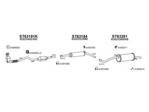 VENEPORTE 630274 išmetimo sistema 
 Išmetimo sistema -> Išmetimo sistema, visa