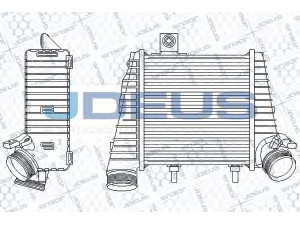JDEUS RA8010492 tarpinis suslėgto oro aušintuvas, kompresorius
4H0145805H