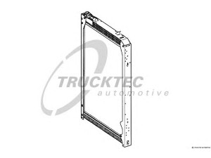 TRUCKTEC AUTOMOTIVE 05.40.001 radiatorius, variklio aušinimas
81.06101.6407, 81.06101.6423, 81.06101.6438