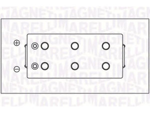 MAGNETI MARELLI 067300380005 starterio akumuliatorius