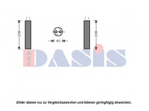 AKS DASIS 800518N džiovintuvas, oro kondicionierius 
 Oro kondicionavimas -> Džiovintuvas
9533978F00