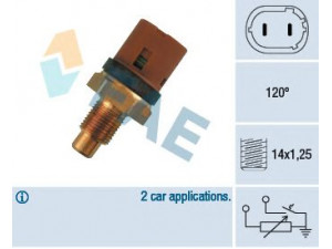 FAE 34300 siuntimo blokas, aušinimo skysčio temperatūra 
 Elektros įranga -> Jutikliai
77 00 805 614