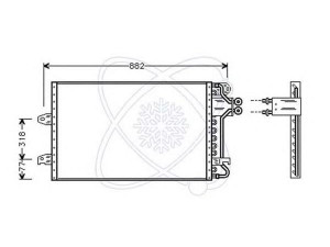 ELECTRO AUTO 30G0010 kondensatorius, oro kondicionierius
1008274, 1009526, 1015261, 1029057