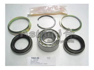 ASHUKI T060-06 rato guolio komplektas 
 Ašies montavimas/vairavimo mechanizmas/ratai -> Rato stebulė/montavimas -> Rato guolis
24717/FEBI, 26619/SPIDAN, 27056/SPIDAN