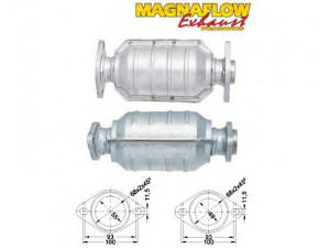 MAGNAFLOW 88038D katalizatoriaus keitiklis 
 Išmetimo sistema -> Katalizatoriaus keitiklis
1845064010