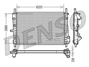 DENSO DRM10072 radiatorius, variklio aušinimas 
 Aušinimo sistema -> Radiatorius/alyvos aušintuvas -> Radiatorius/dalys
1142812, XS7H8005EB, XS7H8005ED